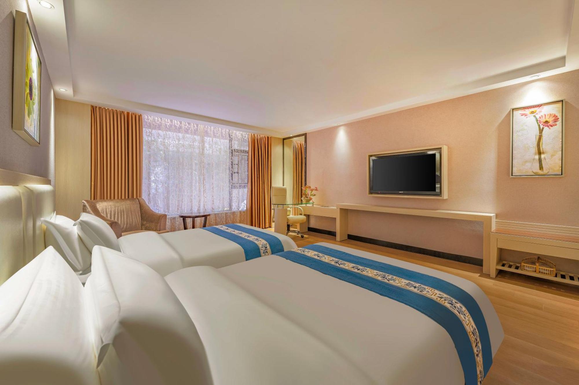 Meihao Mingyue Hotel International Finance City Keyun Road Metro Branch Гуанчжоу Экстерьер фото