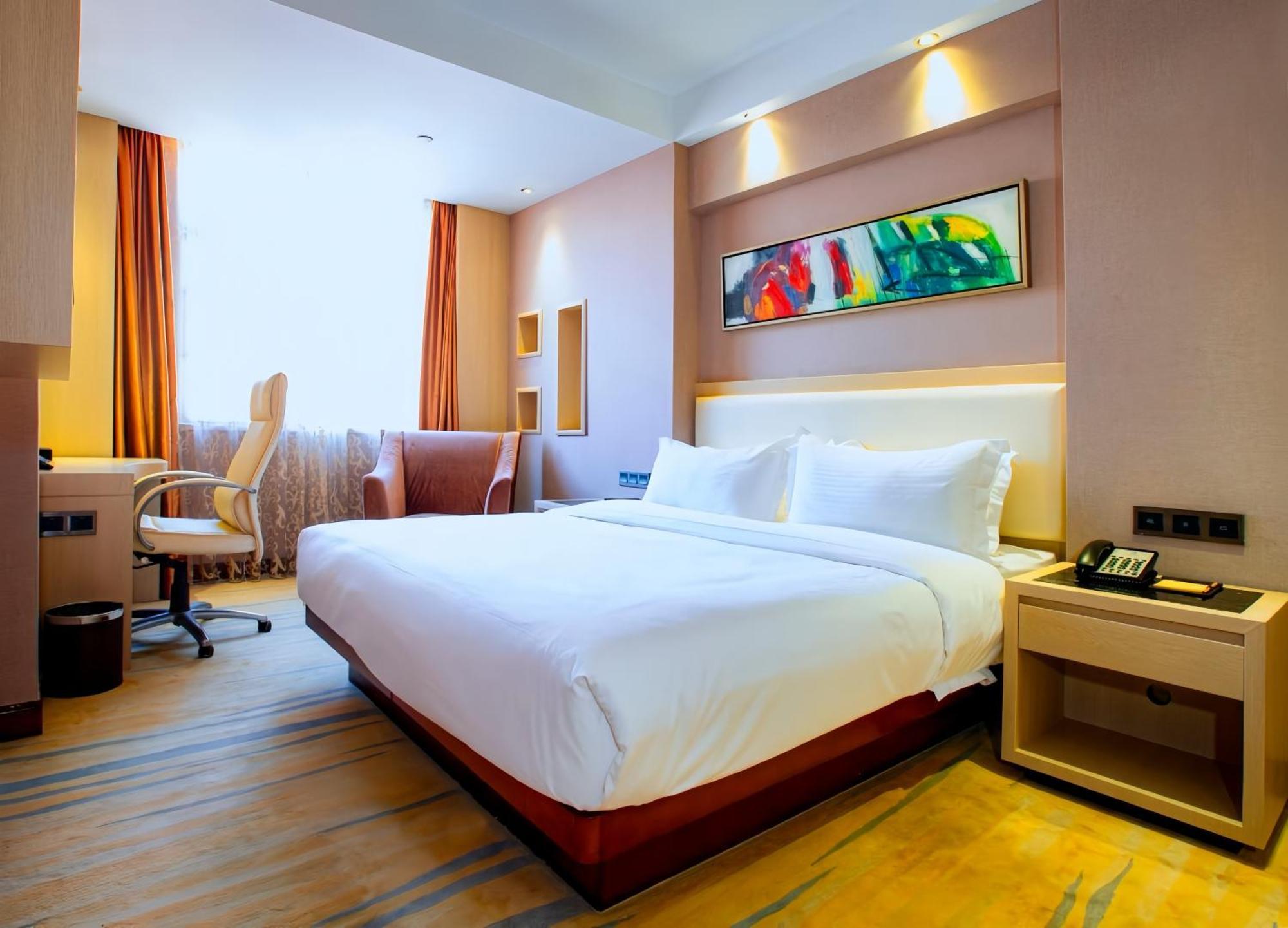 Meihao Mingyue Hotel International Finance City Keyun Road Metro Branch Гуанчжоу Экстерьер фото