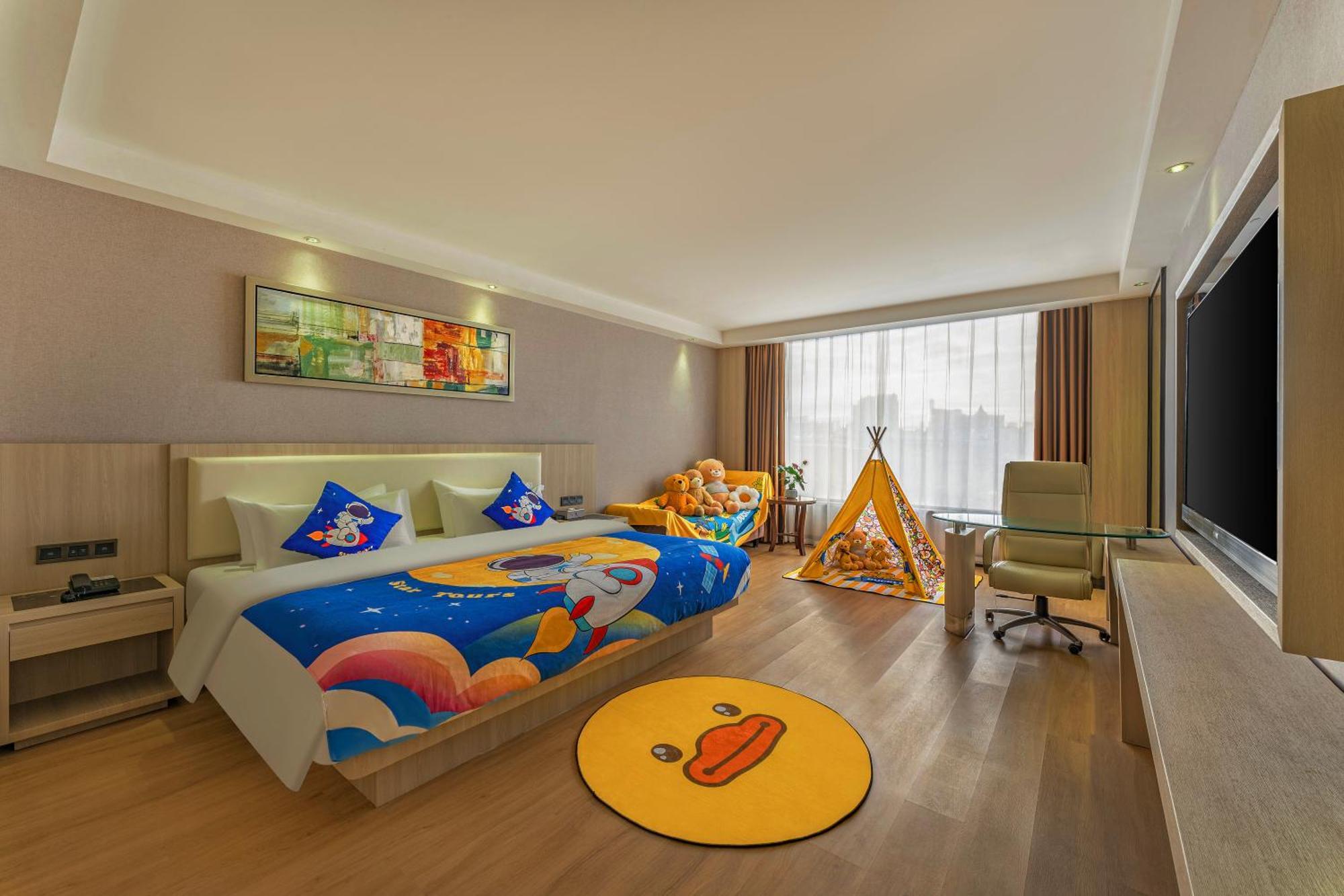 Meihao Mingyue Hotel International Finance City Keyun Road Metro Branch Гуанчжоу Экстерьер фото