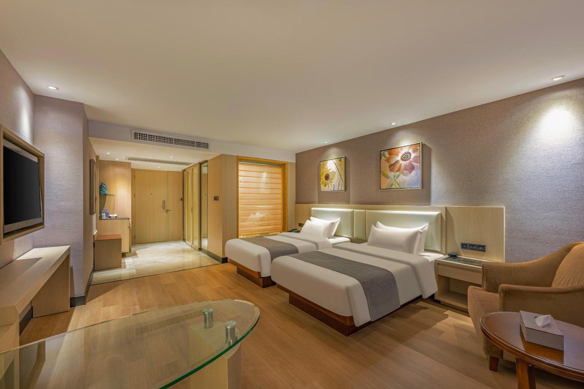 Meihao Mingyue Hotel International Finance City Keyun Road Metro Branch Гуанчжоу Экстерьер фото