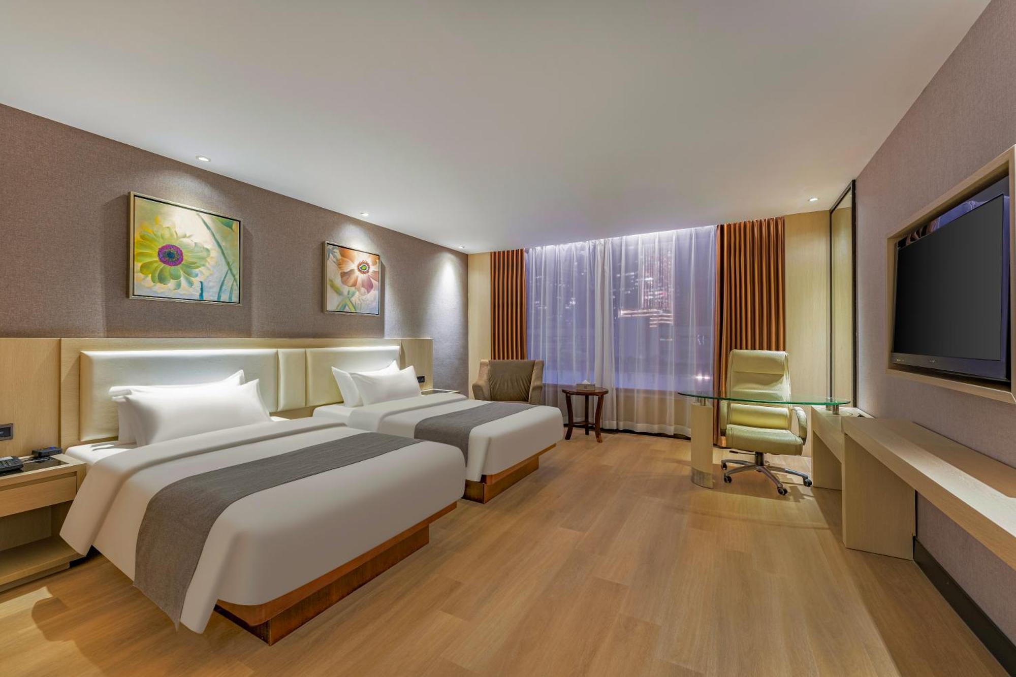 Meihao Mingyue Hotel International Finance City Keyun Road Metro Branch Гуанчжоу Экстерьер фото
